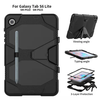 Tableta rezistenta la Socuri Grele Cu Stand Stea de Caz Pentru Samsung Galaxy Tab S6 Lite 10.4