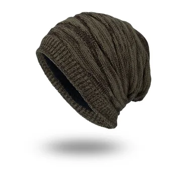 Noi de Iarna Barbati Moda Pălărie de Lână Schi Căciuli Capace Tricotate Cald Beanie Capota pălării bărbați Gorros Invierno Cappelli AY6E55