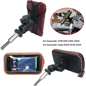 Navigare GPS cu Suport pentru Telefon se potriveste Pentru kawasaki GTR1400 2006-2020 /ninja H2SX 2018-2020 Motocicleta GPS Cadru Suportul de sustinere