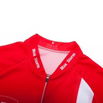 2019 Elveția ciclism tricou de iarna cu maneca lunga Iarna Fleece&nu Fleece ciclism îmbrăcăminte Reflectorizantă cu fermoar buzunar 4