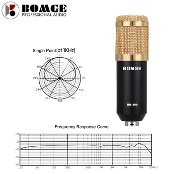 Bm 800 de înregistrare de studio cu condensator podcast kaorake microfon microfon kit set bm800 profesionale usb radio desktop pentru pc