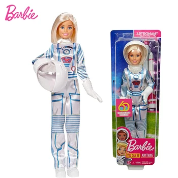 Original Păpuși Barbie Candidat Știri Ancora Carierei Bjd Papusi Barbie Fashionistas Jucarii pentru Fete Astronaut Jucarii Copii Pompier