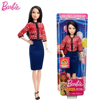 Original Păpuși Barbie Candidat Știri Ancora Carierei Bjd Papusi Barbie Fashionistas Jucarii pentru Fete Astronaut Jucarii Copii Pompier