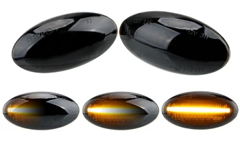 2 BUC LED-uri Dinamice de Lumină de poziție Laterale de Semnalizare Luminile Indicatoare de Chihlimbar Repetor Lumini Auto Pentru Suzuki Swift Jimmy Vitara SX4