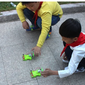 Asamblare DIY Masina Electrica de Vânt Puteri Experiment Fizica Elev de Învățare Jucărie Elevii de Școală Jucărie Fizica student la Științe Jucărie