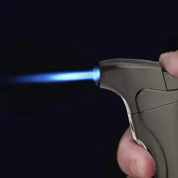 COHIBA Lanterna Mini Brichete de Buzunar Cutter Trabuc din Oțel Inoxidabil Ghilotina Trabuc Foarfeca pentru Nefumători Instrument de Gaz de Brichetă Cutter