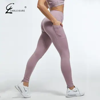 Acasă De Fitness Jambiere Skinny Femei Exercitarea Buzunare Convenabil Leggins Mujer De Funcționare Elastic Sală De Gimnastică Antrenament Legging De Sex Feminin