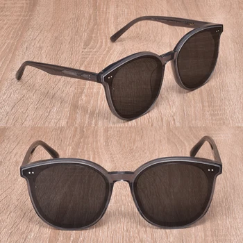 2020 Nou Brand de Moda pentru femei ochelari de Soare de Acetat Polarizate UV400 Rotund bărbați ochelari de Soare BLÂND Solo sungalsses femei bărbați