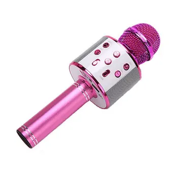 KTV Wireless Karaoke Portabil Microfon USB Player Mic Difuzor Portabil Crăciun Birtay Petrecere Acasă (Baterie Nu sunt Incluse)