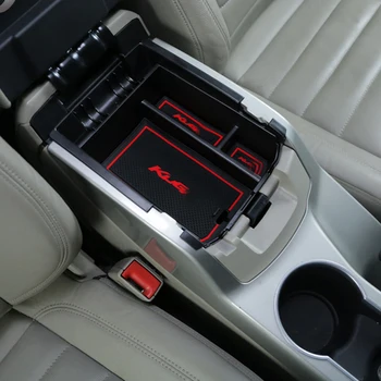 Mânz de Ardere ABS Mașină Neagră Central de depozitare cotiera cutie depozitare cutie pentru Ford Ford Kuga Evadare 2013 - Accesorii