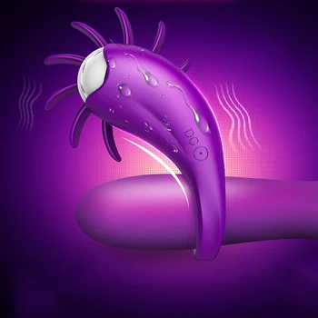 Vibrații puternice Inel de Penis Penis intarzia Ejacularea in Vagin G-spot Stimula Clitorisul cu Vibratorul Sex Toy Cupluri Masaj