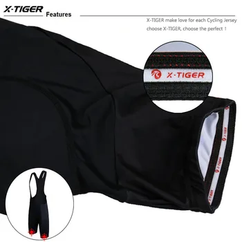 X-Femei Tiger Classic Negru Coolmax 3D Căptușit pantaloni Scurți de Ciclism Rutier Biciclete pantaloni Scurți Ciclismo Lycra rezistent la Șocuri MTB Biciclete pantaloni Scurți