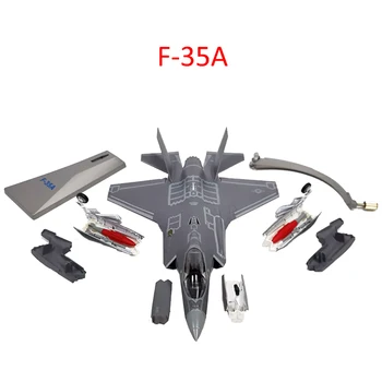 Scara 1/72 Aliaj de Avioane F-35 US Air Force F35A F35B F35C Lightning II Joint Strike Fighter Model de Jucarii pentru Copii Copii Cadou pentru C