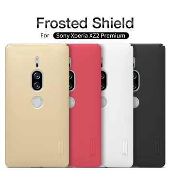 NILLKIN caz pentru Sony Xperia XZ2 Premium Super Frosted Shield greu înapoi caz acoperire cu pachetul de vânzare cu Amănuntul