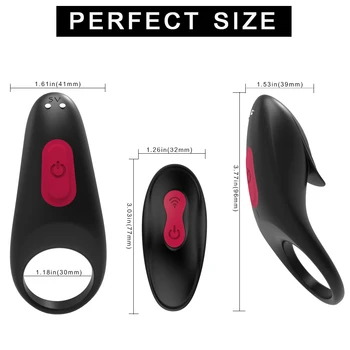Inel De Penis De Sex Masculin Vibreze Penis Cockring Vibrator Stimulator Clitoris Intarziere Ejaculare Penis Inel Jucărie Sexuală Pentru Bărbați Produse Pentru Adulți