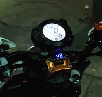 KOSO Pătrat Senzor de Temperatură Apă Temperatură Contor Pentru Motocicleta Yamaha Y15 ZR XMAX250 300 NMAX CB 400 CB500X