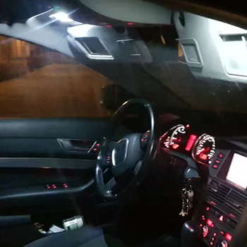 15X Alb Canbus led-uri Auto de interior lumini Pachet Kit pentru anii 2011-2016 Volvo V60 led-uri de interior Dome Portbagaj lumini