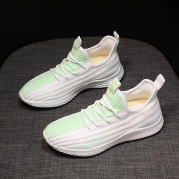 Femei Adidasi de Vara Respirabil Lumina Femei pantofi de sport Dantelă-up de Cauciuc Non-alunecare Pantofi de Funcționare Tendință de Fitness, Pantofi de Jogging 2020