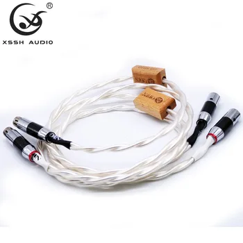 XSSH Audio de Înaltă Calitate ODIN 3 pini XLR de sex Feminin la Masculin XLR Linie de Echilibru Cablu XLR cabluri Audio Sârmă