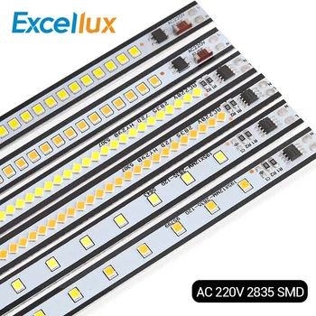 LED Bar de Lumină AC220V LED Rigide, Benzi de economisire a Energiei 2835mm 195/290/390mm de Înaltă Luminozitate Led Strip Pentru Dulap de Bucătărie Lumină DIY