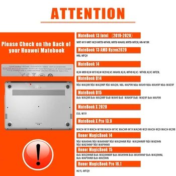 Pentru HUAWEI MateBook/D 14/D 15/13 14/X Pro 13.9/Onoare MagicBook 14/15 -Pictura Laptop Coajă de Protecție Caz Acoperire