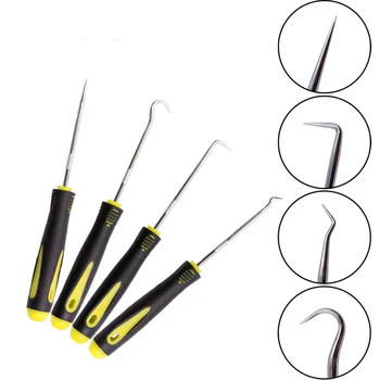 8-Bucată Lungă și Scurtă Cârlig și Alege Set Durabil Extra Lungi O-Ring și Descărcarea de Etanșare Craft Hobby Instrumente