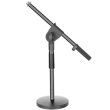 Neewer Reglabil Desktop Microfon Stativ cu Braț Boom-ul, 5/8 inch Filet de Montare pentru Dinamic Microfoane Condensator
