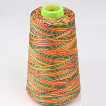 Putere mare de 3000 de metri 402 culoare Curcubeu colorat Poliester ață de cusut linie hilos de coser masina de Brodat fir,Z2873