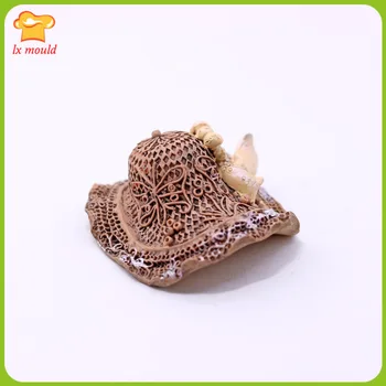 2020 nou 3D pantofi mucegai silicon pălărie fondante mucegai fondante bomboane ciocolată copt matriță de săpun lumânare mucegai