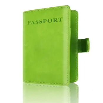 TRASSORY de Lux Generale de Călătorie din Piele Pașaport Acoperi Rfid Blocking Caz, Titularul Bărbați Femei Roz