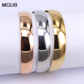 MGUB 13mm suprafață largă 70cm diametru Exagerat bratara 3 combinație de culori ( 3 culoare de aur, 3 de argint de culoare) LH586