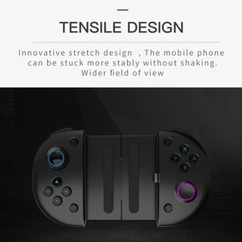 Extensibil Tip C Controler de Joc Joystick-ul Joc Ușor de Joc Suport de Telefon Gamepad Elemente pentru 6.68 inch