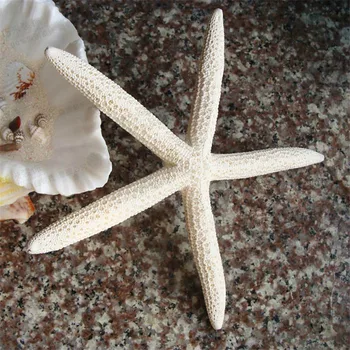 10buc/loturi 6-8cm Alb Drăguț mare Stea de mare Reale stil Mediteranean Degetul Star fish