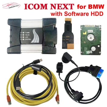 Cele mai noi V0 8.2020 ICOM VIITOARE pentru B MW mașină de Programare Instrument de Diagnosticare cu 500gb HDD Software-ul nu wifi Icom viitoare pentru B MW nunti d