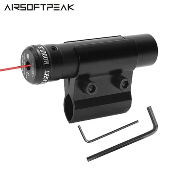 Tactice Punct Roșu Vedere cu Laser Aplicare Cu Muntele pentru Pusca Pistol Airsoft Vanatoare Riflescope Reglabil Colimator Laser Pointer