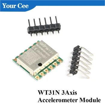 WT31N AHRS 2 3 Axe Accelerometru Digital Unghi de Înclinare Atitudine Modulului Senzorului de Inclinometer IIC I2C 3.3 V, 5V Serial TTL Pentru Arduino