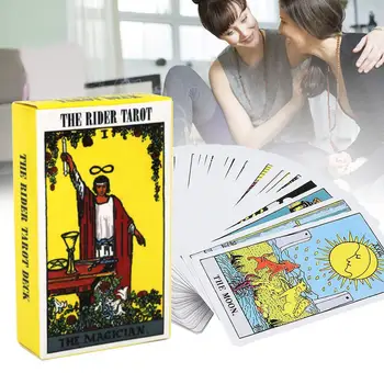Tabla de joc de cărți de Tarot Rider Waite Cărți de Tarot Oracle carduri sunt utilizate în soarta divinație vrăjitorie jocuri
