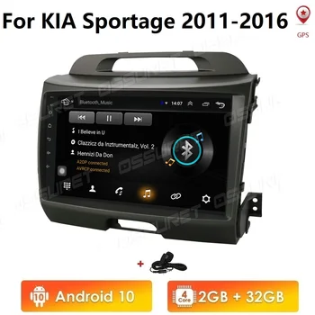 Pentru KIA Sportage 2010 2011 2012 2013 2016 Mașină de Android Radio Player Multimedia 2 Din Auto Radio, Video, Navi GPS WiFi