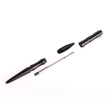Tactical Pen autoapărare Consumabile 4 buc Valoarea Security protection instrument de apărare personală Gri Negru Tactice Pixuri Siguranță EDC