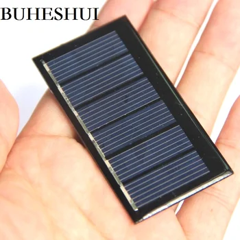 BUHESHUI 50Pcs DIY Panouri Solare Fotovoltaice Celulele Solare Încărcător de Putere Solars Epoxidice Placa 3V 80MA 67.5*34.5 MM Transport Gratuit