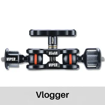 Vlogger VIPER Articularea Magic Arm Ballhead Suport de Montare Suport stativ pentru Monitor Micro Camera foto DSLR Accesorii Fluture Clip