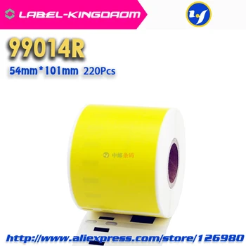 20 Role Dymo 99014 Galben Rosu Verde Colorat Compatiable Eticheta 54mm*101mm 220Pcs Compatibil pentru LabelWriter 450Turbo Printer