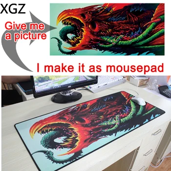 XGZ Masina Cool Ecuația Hartă Personalizată Mare Joc Mouse Pad Negru Inchidere Margine de Birou, Birou de Calculator Mat Alunecare 900x400 / 600x300 Xxl