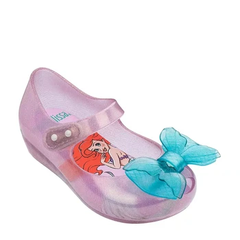Mini Melissa Mel Ultragirl + Little Mermaid Infantil Fata de Matcă Pantofi Sandale 2020 Pantofi Melissa Sandale Mare de Copii Non-alunecare