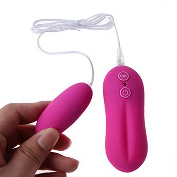 APHRODISIA 10 Moduri de Glont Vibrator cu mai Multe viteze Vibratoare Ou Masaj de Alimentare cu Fir Jucării Control de la Distanță Pentru Femei