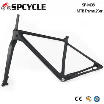 Spcycle 29er Impuls de Carbon MTB Cadru de Carbon T1000 Mountain Bike Frameset Cu 110*15mm Stimula Furculita