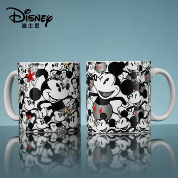 500 ml Disney Mickey Minnie Cana de Apa Cafea Ceai Lapte Cana Ceramica Biroul de Acasă Colectia de Pahare de Ziua Îndrăgostiților Femei Fata Cadouri