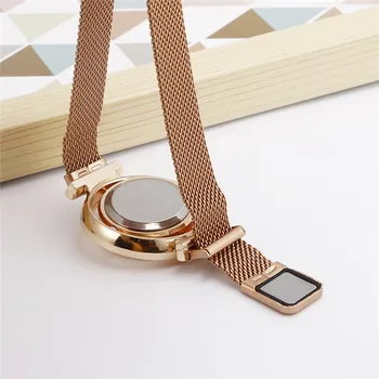 2020 Doamnelor Ceasuri De Lux, A Crescut De Aur Ceasuri Pentru Femei Creative Placă Turnantă Te Iubesc Pentru Totdeauna Ceasuri Magnet Srap Cuarț Cadouri
