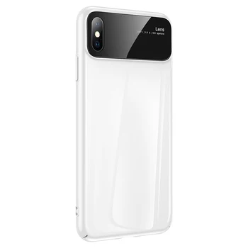 KUULAA Pentru iPhone X case de Lux Sticla Oglinda Telefon Caz că Telefonul 7Plus Subțire, rezistent la Șocuri Capacul din Spate Pentru iPhone XS Max XR 8 7 Plus