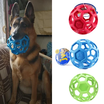 JW Geometrice Mingea Câine de Companie Jucării Naturale, Non-Toxice Minge de Cauciuc Jucărie Jucării de ros Pentru întreprinderile Mici Mijlocii Mari Câini Produse de Formare pentru animale de Companie